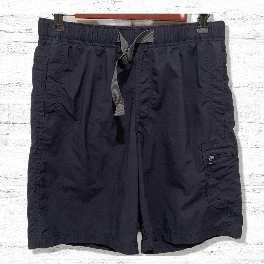 Columbia Omni Shield Black Shorts Swim Trunks with Liner Men’s Size Small